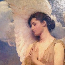 Sleeping Angel. Abbot Thayer