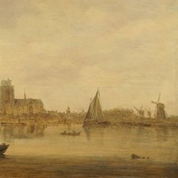 View of Dordrecht from the Dordtse Kil - Jan van Goyen