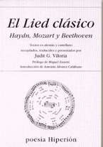 El lied clásico. Haydn, Mozart y Beethoven