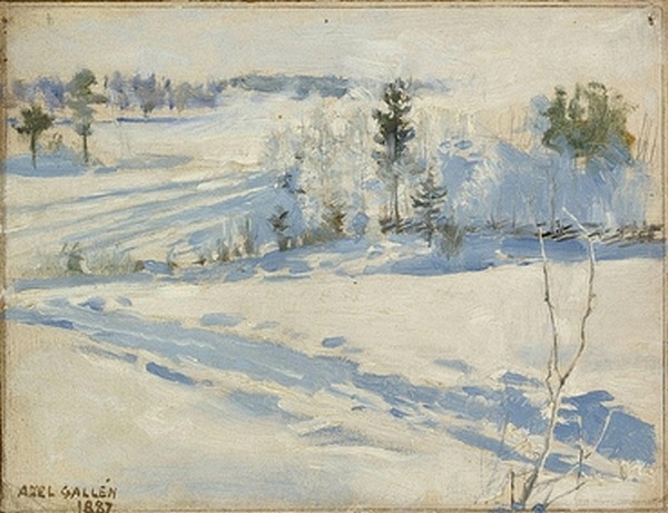 Winter Landscape - Akseli Gallen-Kallela