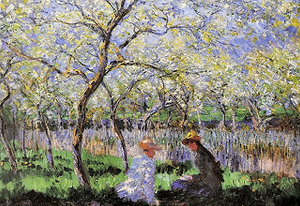 Le printemps - E. Monet