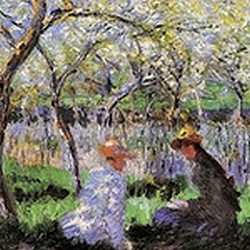 Le printemps - E. Monet