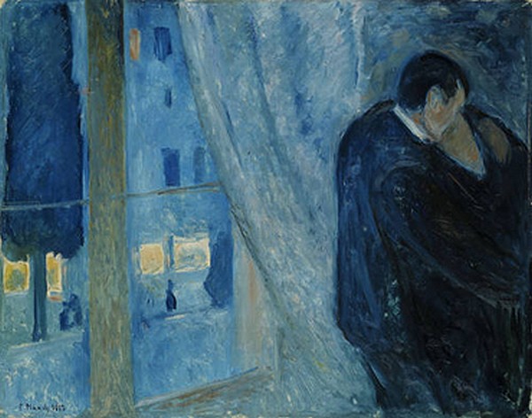 kiss by the window - Munch