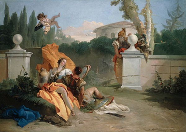 Armida e Rinaldo nel giardino - Tiepolo