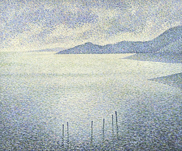 Coastal scene - T. van Rysselberghe