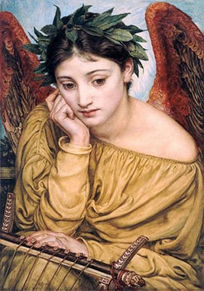 Érato, musa de la poesia - E. Poynter