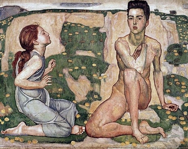 Der Frühling - Ferdinand Hodler