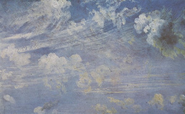 Spring clouds study - John Constable