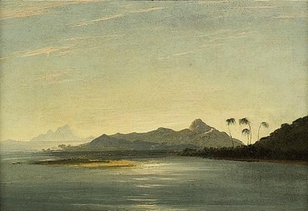 View of the Islands of Otaha (Taaha) and Bola Bola (Bora Bora) with Part of the Island of Ulietea (Raiatea) - William Hodges