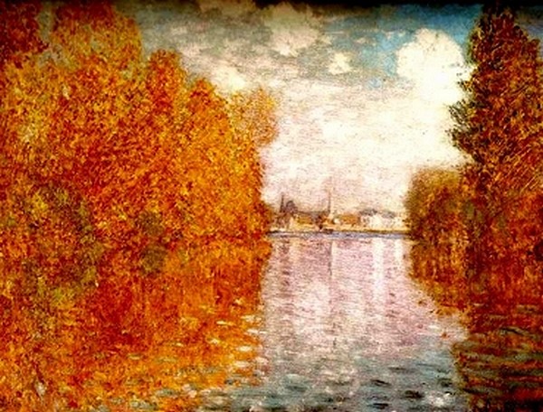 Effet d'automne à Argenteuil - Monet