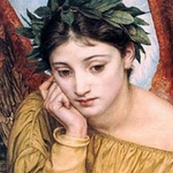 Érato, musa de la poesia - E. Poynter