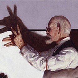 Shadow artist - N. Rockwell