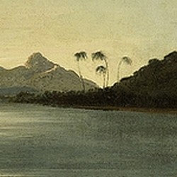 View of the Islands of Otaha (Taaha) and Bola Bola (Bora Bora) with Part of the Island of Ulietea (Raiatea) - William Hodges