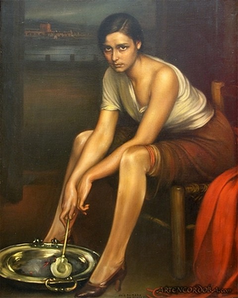 La chiquita piconera - J. Romero de Torres