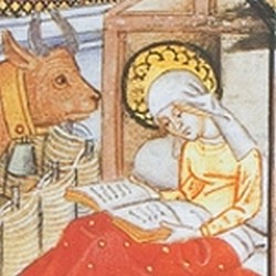 Mary reading - French Book of Hours (Fitzwilliam Museum)