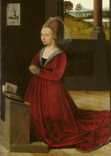 Portrait of a Female Donor - P. Christus