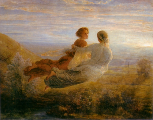 Poème de l'âme 16. Le vol de l'âme - Louis Janmot