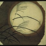 Wind Blown Grass Across the Moon - Utagawa Hiroshige