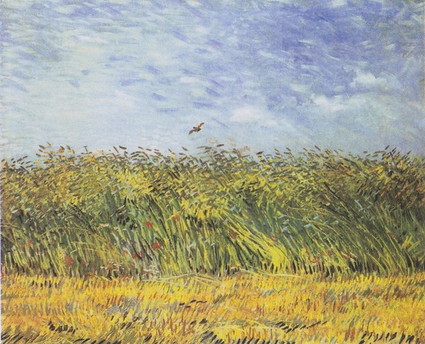 Wheat Field with a Lark - V. van Gogh