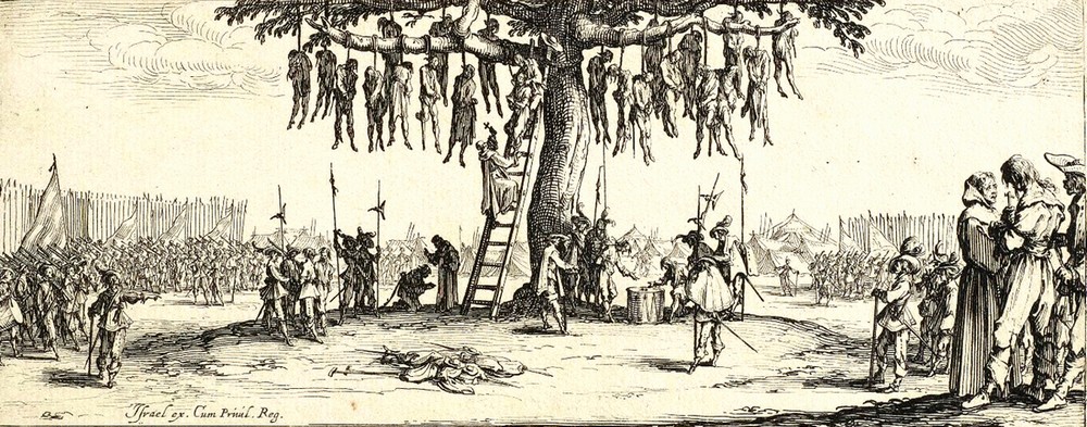  Les grandes misères de la guerre - L'arbre aux pendus (1633)