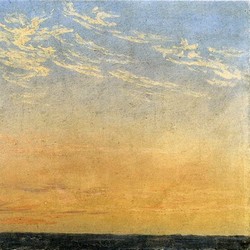 Abend - Caspar David Friedrich