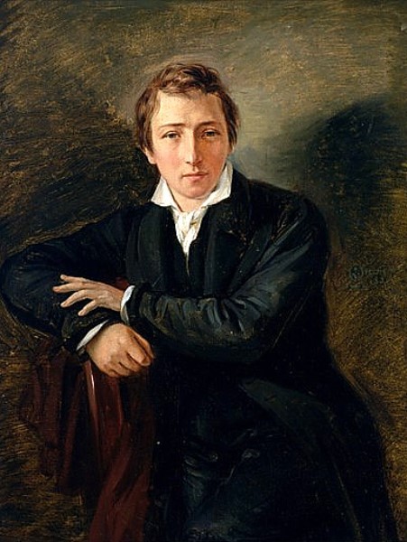 Heinrich Heine - Moritz Daniel Oppenheim