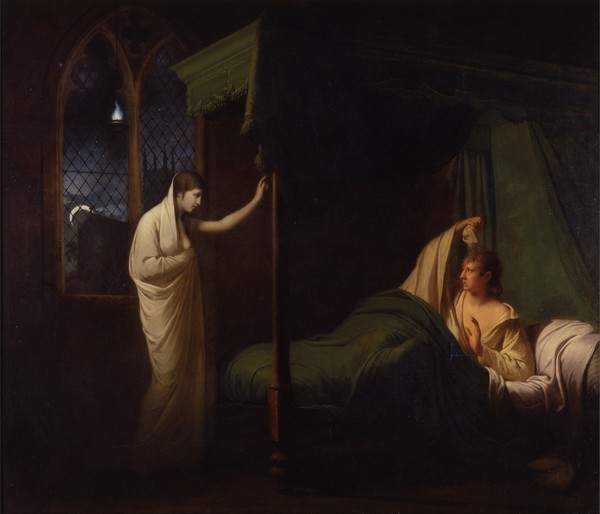 William and Margaret from Percy's 'Reliques of Ancient English Poetry' - Joseph Wright of Derby