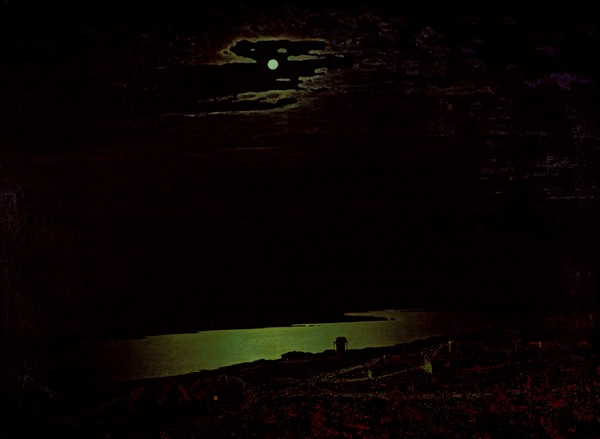Moonlit night on the Dnieper. Kuindzhi