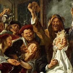 The King Drinks - Jacob Jordaens