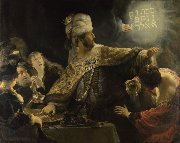 Belshazzar's Feast - Rembrandt
