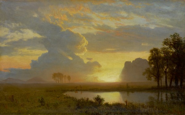 ALBERT BIERSTADT, ESTES PARK