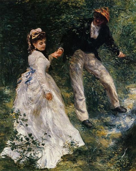 La promenade - Pierre August Renoir