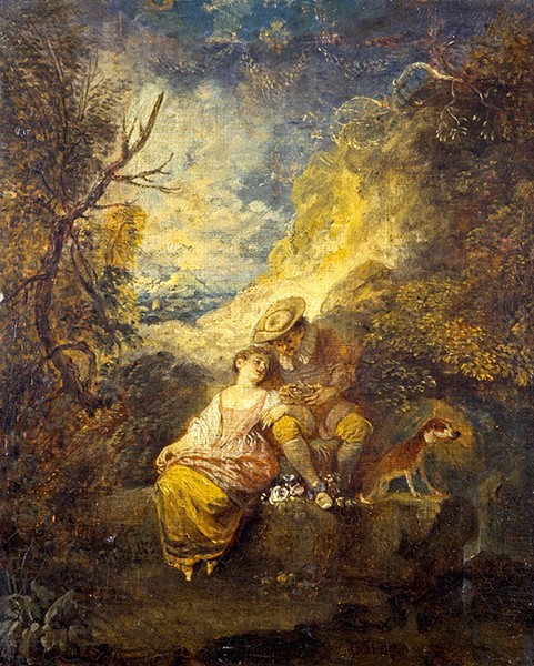 Le Dénicheur de moineaux - Jean-Antoine Watteau