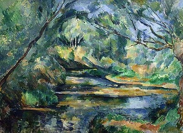 Le roisseau - Paul Cézanne