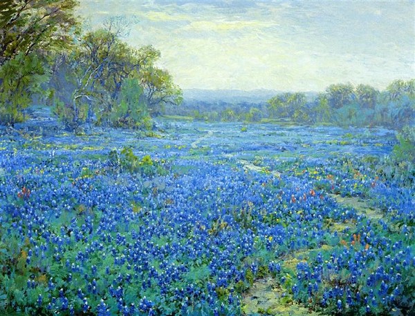 Bluebonnet Scene - Robert Julian Onderdonk