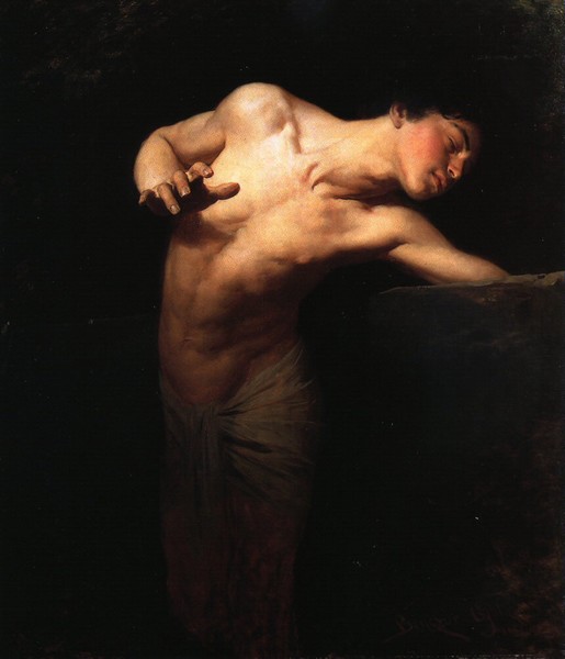 Narcissus - Gyula Benczúr