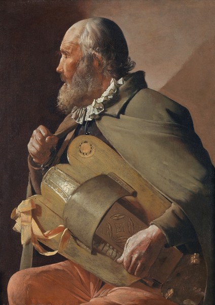 Le musicien aveugle  - Georges de La Tour