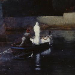 Die Toteninsel III - Arnold Böcklin