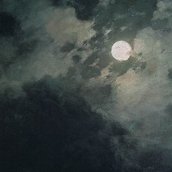 The Black Sea at night. Ivan Aivazovsky