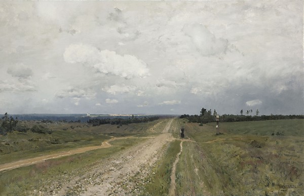 The Vladimirka - Isaac Levitan 