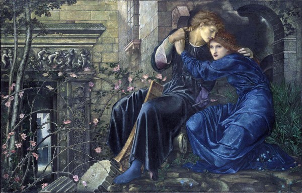 Love Among the Ruins-Edward Burne-Jones