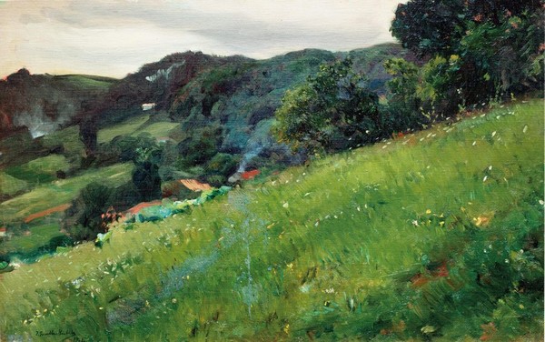 Paisajes de Muros de Pravia - Joaquín Sorolla