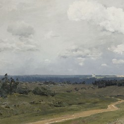 The Vladimirka - Isaac Levitan