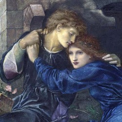 Love Among the Ruins-Edward Burne-Jones