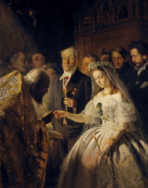 The Unequal Marriage - Vasili Pukirev 