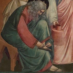 Christ Washing the Disciples' Feet - Giotto