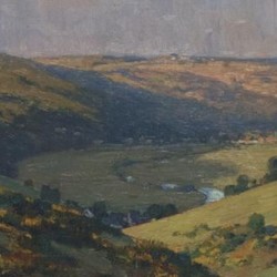 Im Tal von Schleiden, Eifel - Fritz von Wille