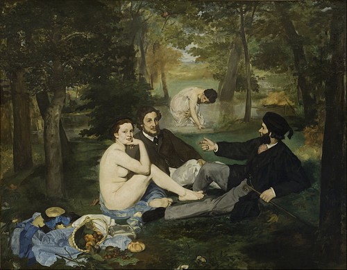 Almuerzo sobre la hierba - Manet