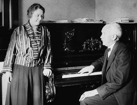 Richard Strauss y Elisabeth Schumann
